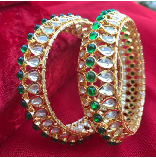 Gold Plated Kundan Bridal Pacheli Sutarla