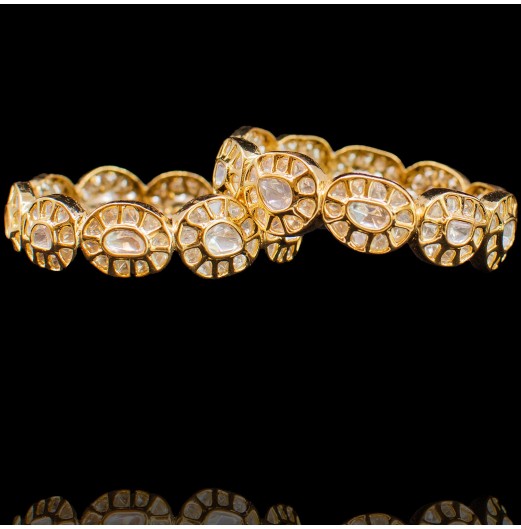 Jahanara Luxury Kundan Bangles