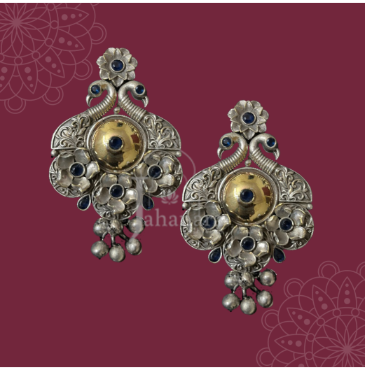 Jahanara Two Tone Chandbali 