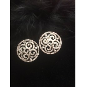 AD Intricate Filigree Studs