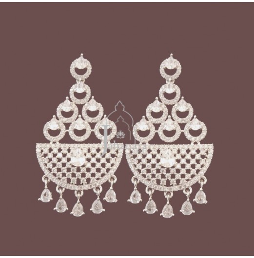 American Diamond Studded Earrings