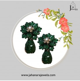 3D Flower Invisible Setting Danglers