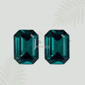 Green Swarovski Crystal Studs