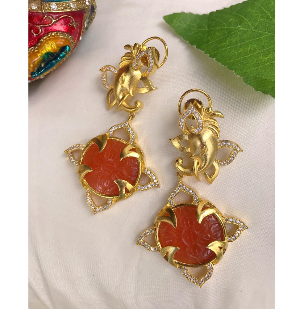 lord ganesha earrings