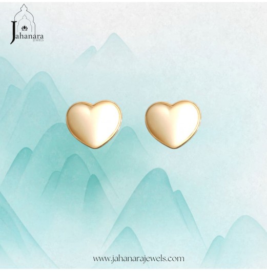 Shell Pearl Heart Studs