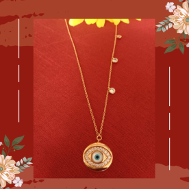 Jahanara Evil Eye Charm Necklace