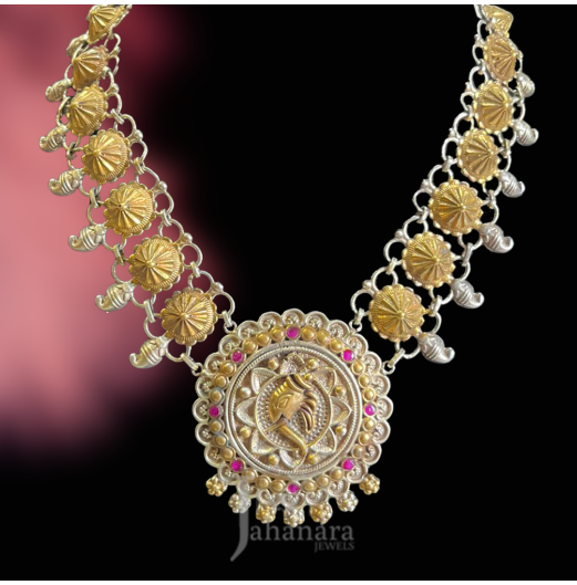 Traditional Laxmi Long Necklace Set