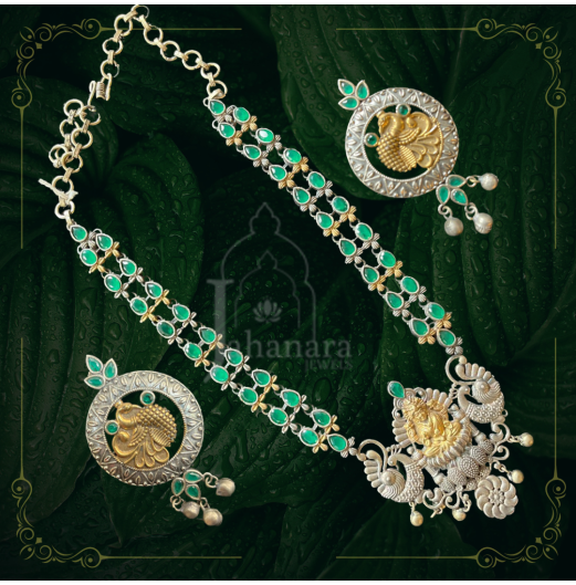 Traditional Laxmi Long Necklace Set