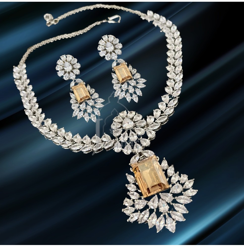 Statement Necklaces Set Women 2022 | Choker Necklace Earrings Jewelry -  2023 New Blue - Aliexpress