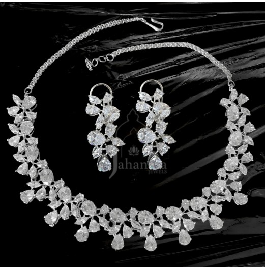 Cubic Zircon Choker Set