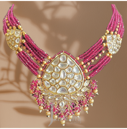 Bridal Kundan Ruby Choker